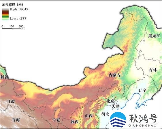 一张地形图，解读我国四大高原